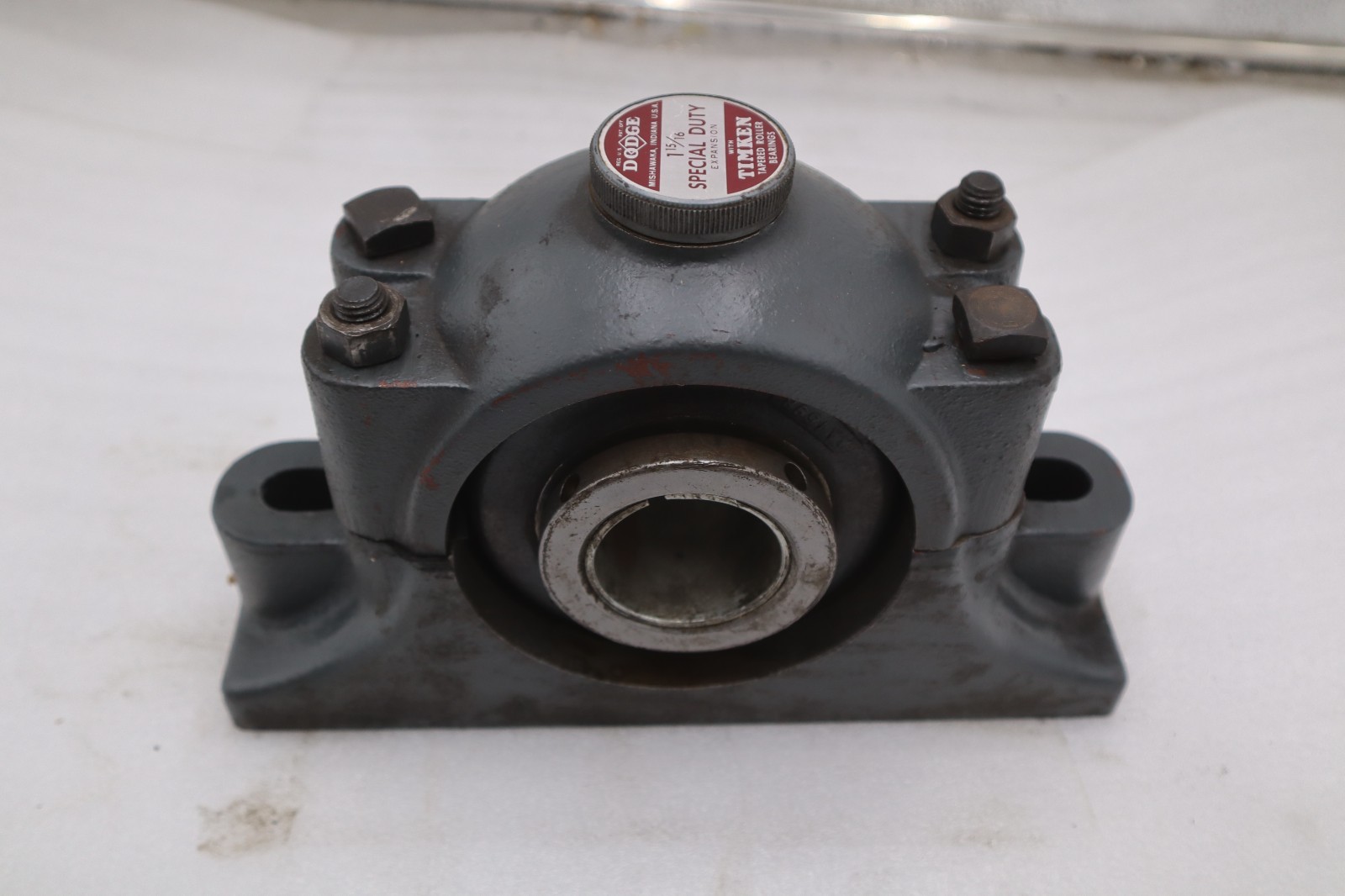 Used NEW DODGE 2-BOLT PILLOW BLOCK BEARING 1-15/16" BORE SPECIAL DUTY EXPANSION CC-58
