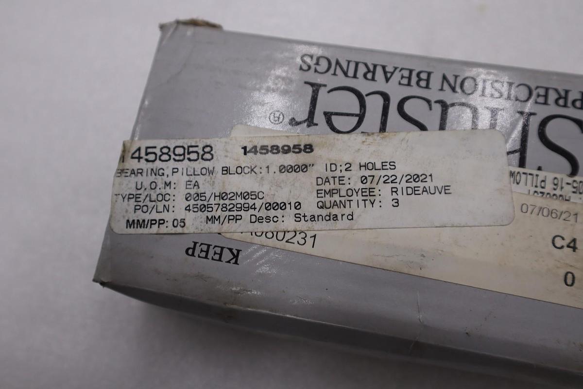 NEW Shuster UCP205-16. Pillow Block STOCK H869A