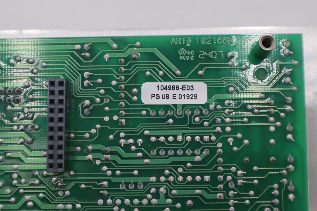 Used MICROSET 104988-E03 TEMPERTURE CONTROL MULTISCAN STOCK L-224C