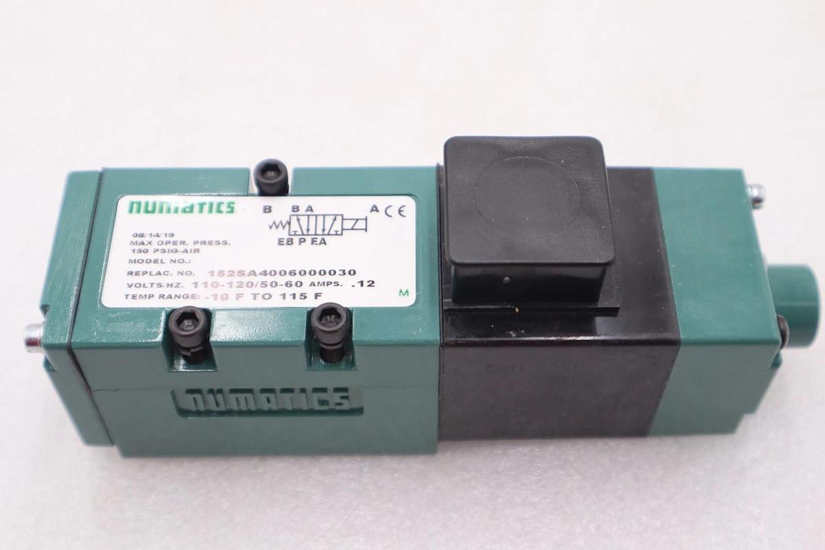 NUMATICS 152SA4006000030 MAX PSIG-AIR 150 STOCK K-2385
