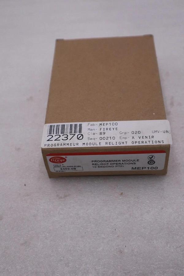 Used NEW FIREYE MEP100 PROGRAMMER MODULE STOCK K-1697A