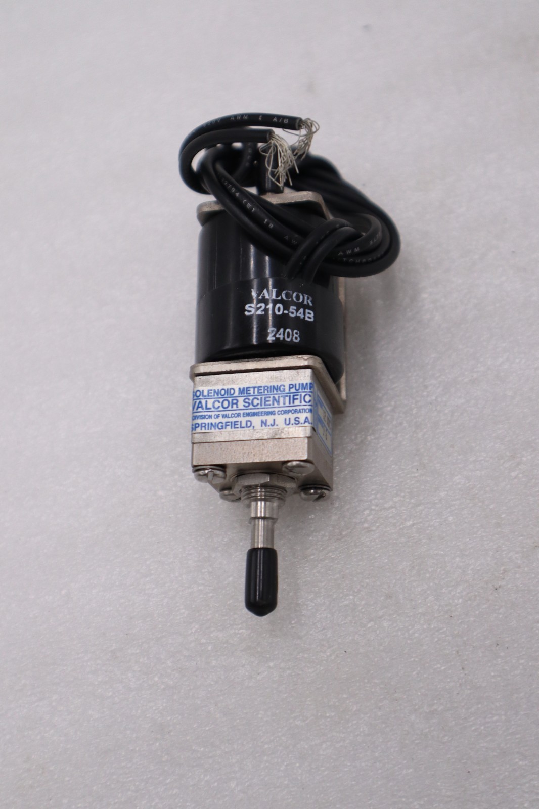 Used VALCOR SV550A54-2 MULTI-PURPOSE PUMPS 24 VDC STOCK H1033A