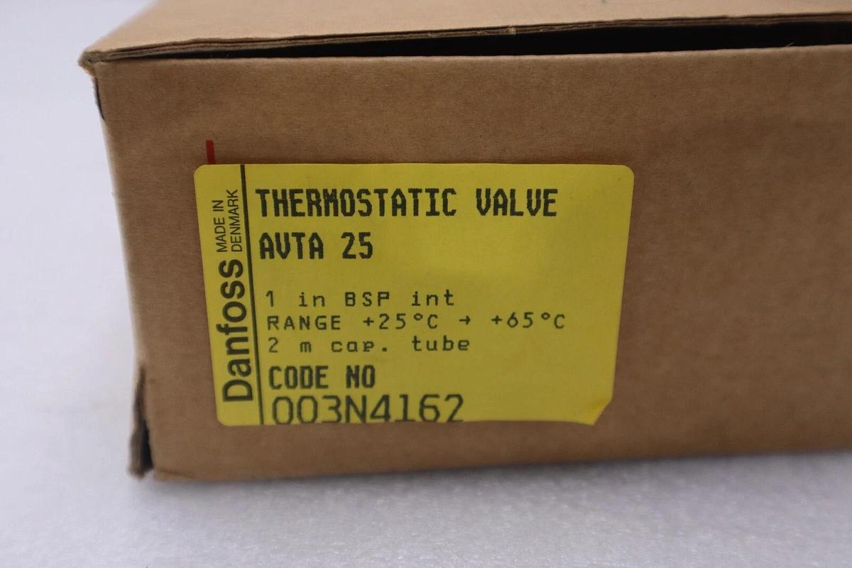 NEW OPEN BOX DANFOSS AVTA25 003N4162 Temperature control water valve STOCK G690