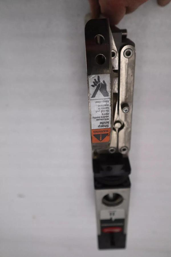 Used Tidland 569393 CLASS II Pneumatic Circular Knife With Holder STOCK S-149-A