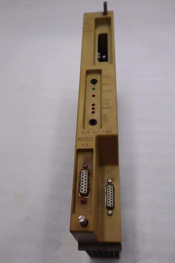 Used Siemens 6ES5-943-7UB21 Simatic S5 Central Processing Unit Module PLC STOCK 5379