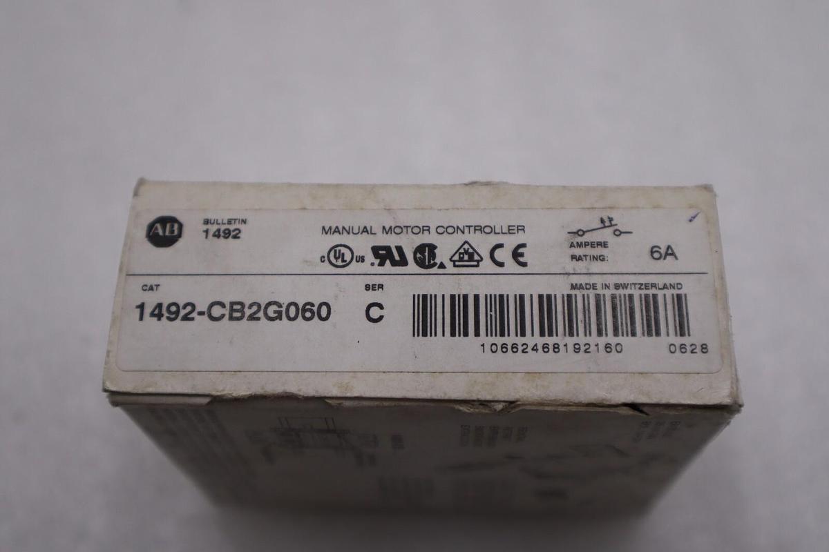 NEW ALLEN BRADLEY 1492-CB2G060 SER. C 480VAC 6A STOCK H324A