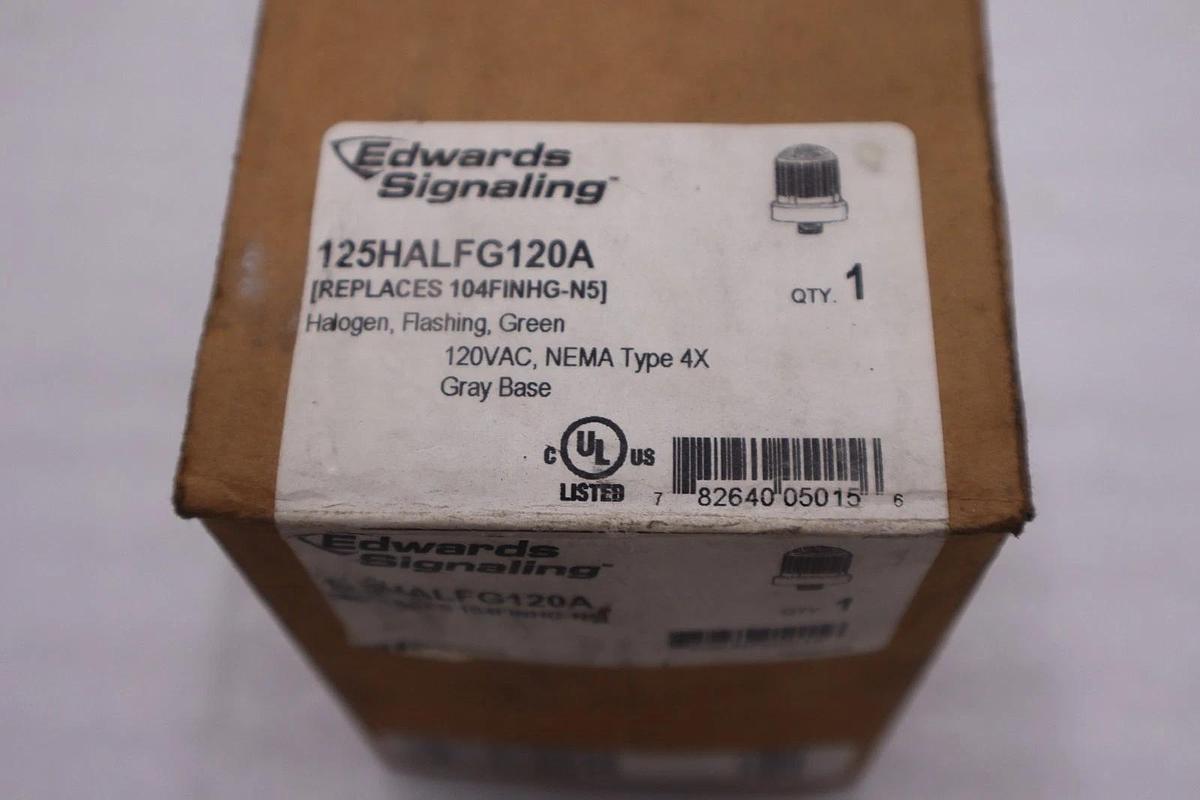 EDWARDS SIGNALING 125HALFG120A 125 CLASS FLASHING HALOGEN BEACON - STK K765CC