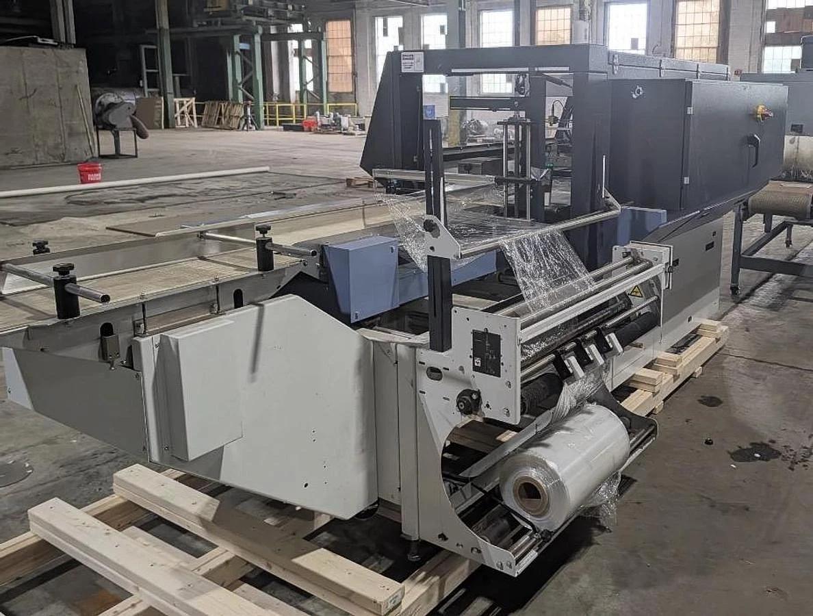 Used CONFLEX SYNC CONTINOUS MOTION SERVO SIDE SEAL SHRINK WRAPPER