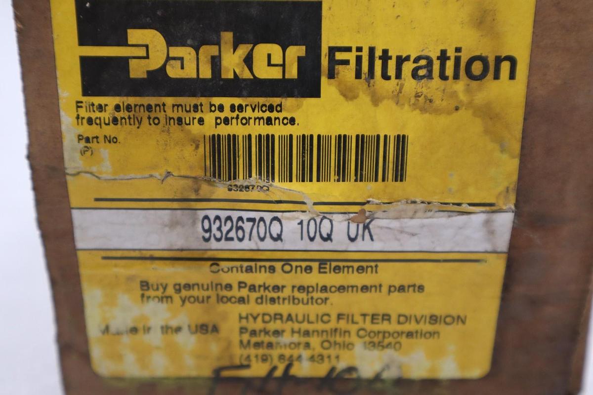 PARKER 932670Q 10Q TUK Low Pressure Replacement Filter - NEW - STOCK GF1203