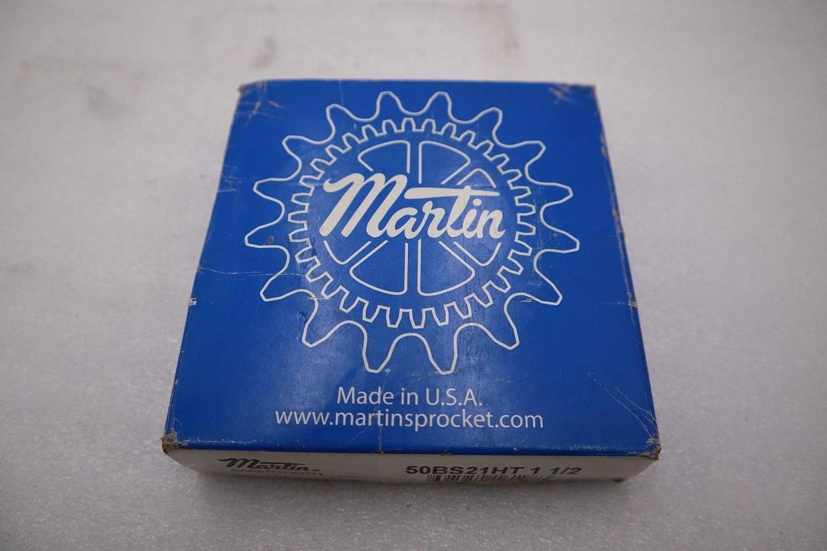 MARTIN SPROCKET & GEAR INC 50BS21HT 1 1/2 / 50BS21HT112 (NEW IN BOX) STOCK H789A