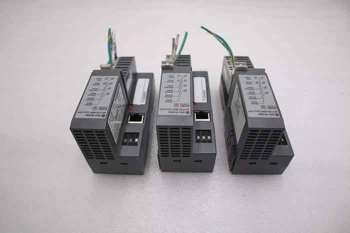 Used Allen-Bradley 1734-AENTR Ser B POINT I/O Dual Port Adaptor STOCK L-452C