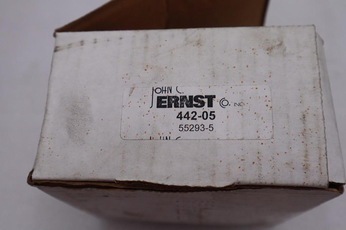 Used JOHN C ERNST CO. 442-05 STEEL VALVE STOCK #061-A