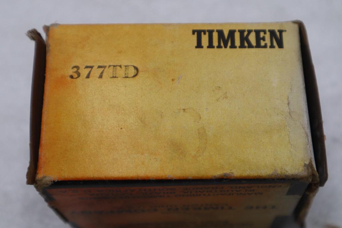 Used NEW OPEN BOX 377TD Timken TAPER ROLLING BEARING STOCK CC242