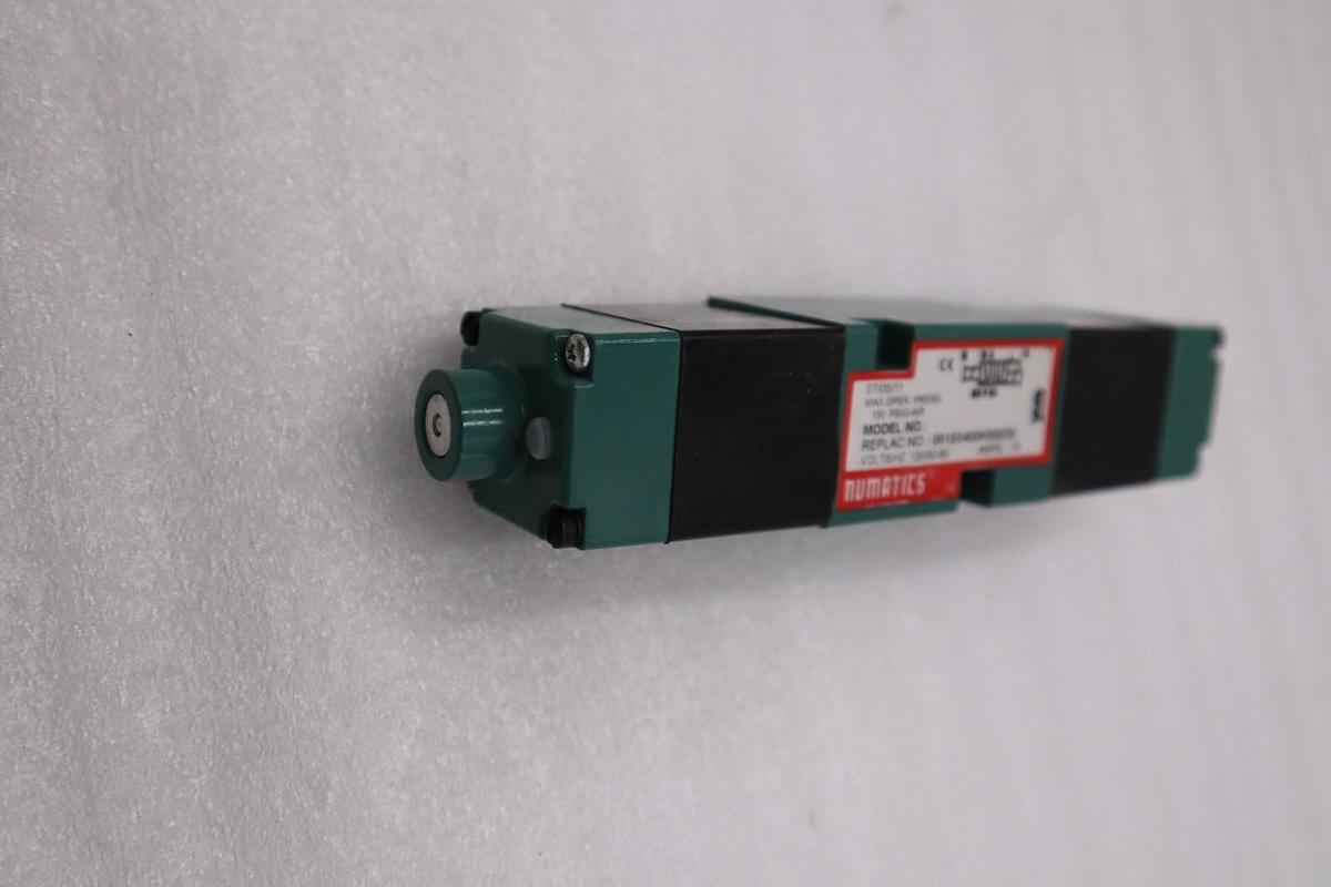 Used NEW OPEN BOX NUMATICS 081SS400K000030 110-120V .15A 150PSI STK H1508A