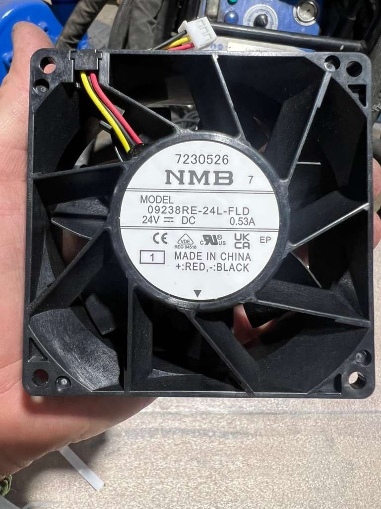 Used NEW OPEN BOX NMB 09238RE-24L-FLD DC24V 0.53A 9238 Cooling Fan STK L815CC