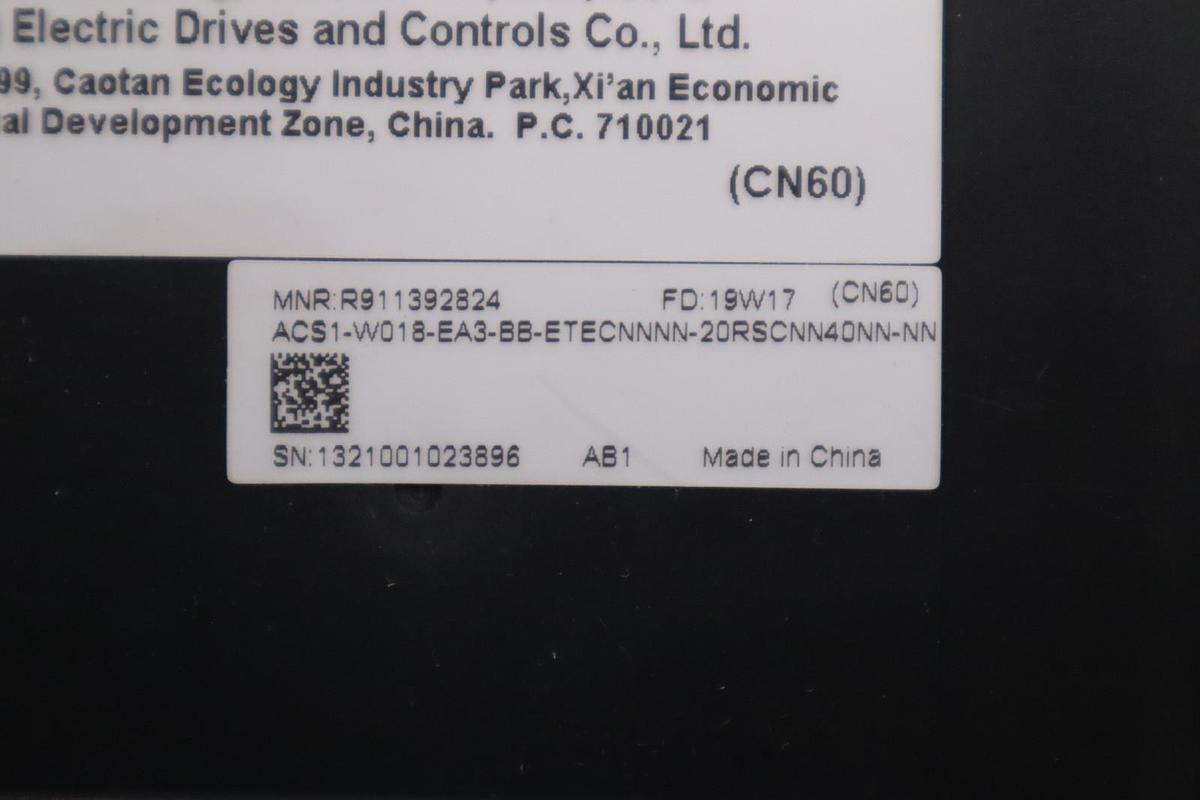 Used Rexroth R911392824 ACS1-W018-EA3-BB-ETECNNNN-20RSCNN40NN-NN - STOCK H807C