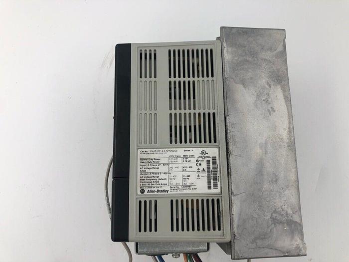 Used ALLEN BRADLEY DRIVE POWERFLEX 70 20AD3P1A0NYNNCC0 SERIES A F/W 2.001 ST 535