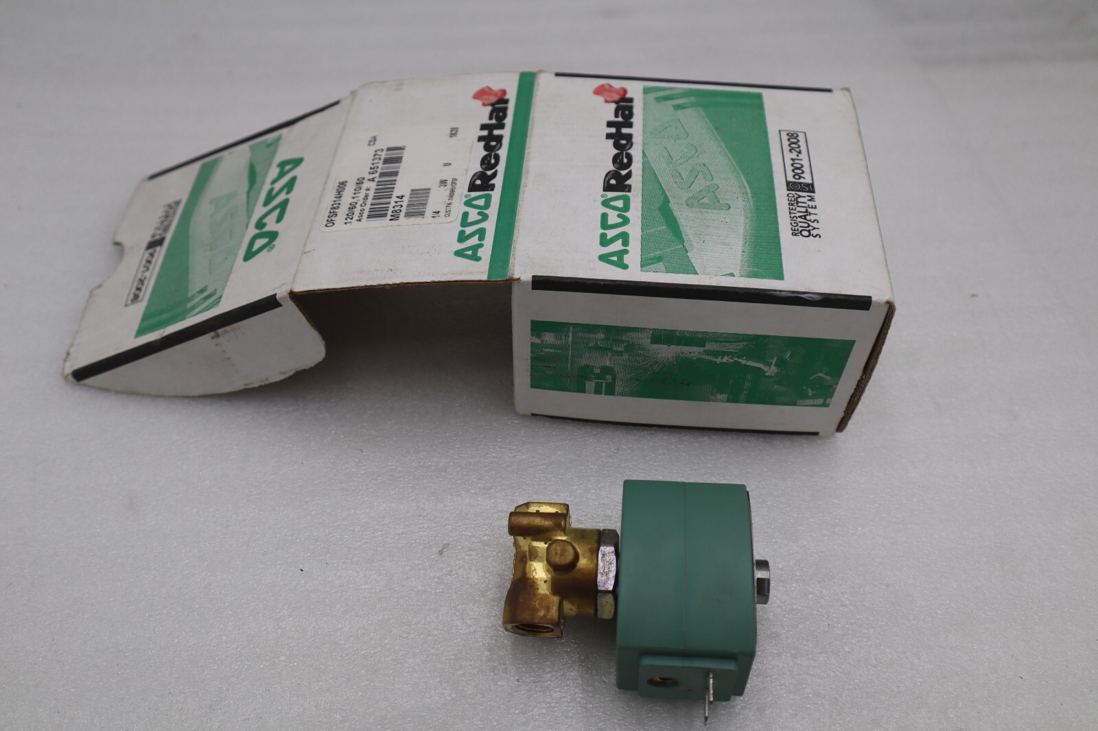 Asco OFSF8314H006 Red-hat Ii Solenoid Valve 120v-ac 1/4in NEW WITH BOX #5658A