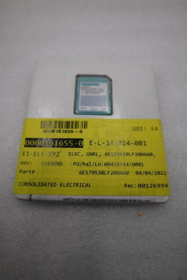 NEW Siemens SIMATIC S7-300 6ES7 953-8LF31-0AA0 64KB Memory Card STOCK G1A