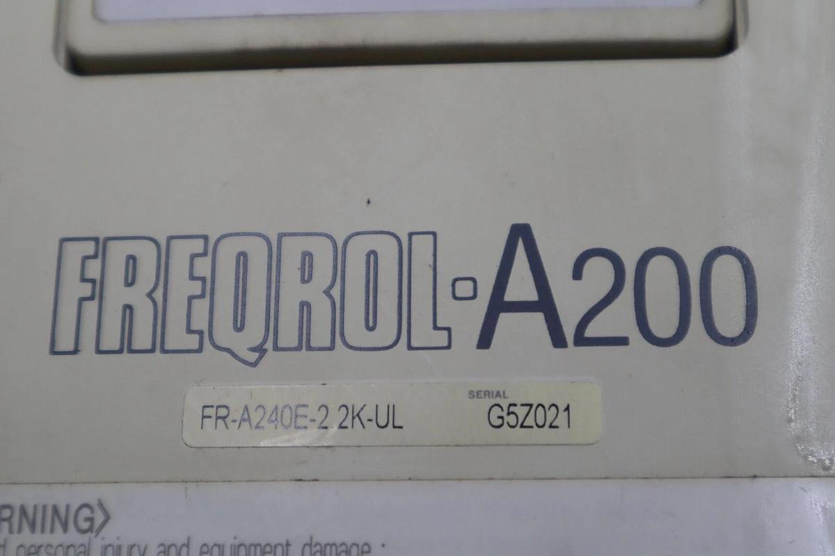 Used MITSUBISHI FR-A240E-2.2K-UL USED DRIVE STOCK 2276-A