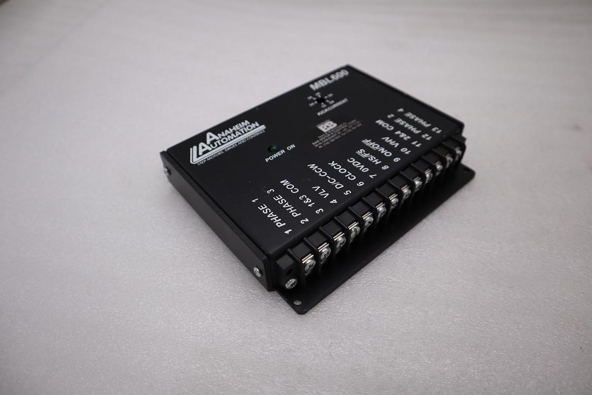 Used ANAHEIM AUTOMATION MBL600 STEP DRIVER NEW UNIT STOCK H1118A
