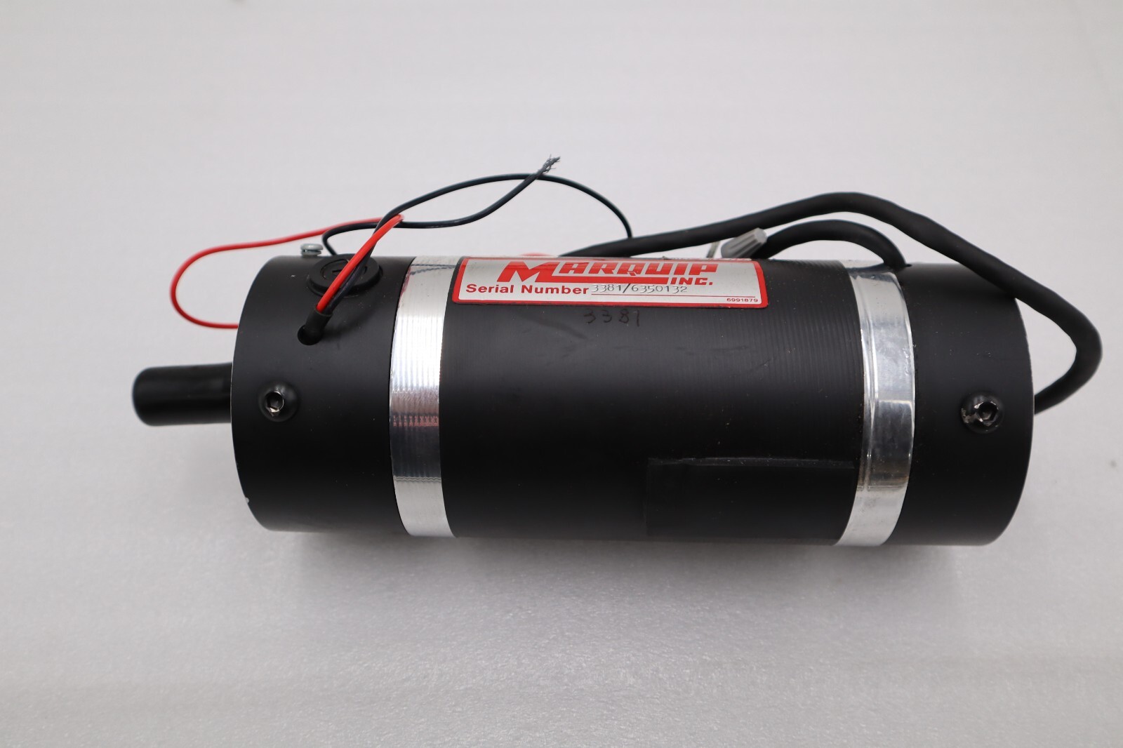 NEW Marquip P/N: 9634008 SERIAL 3381/6350132 MOTOR STOCK 5871