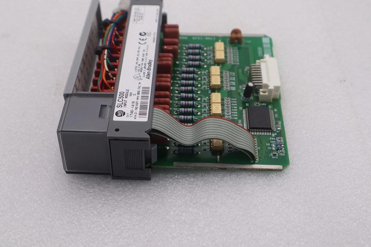 Used ALLEN-BRADLEY 1746-IA16 SLC500 INPUT MODULE SERIES C STOCK #K-1455