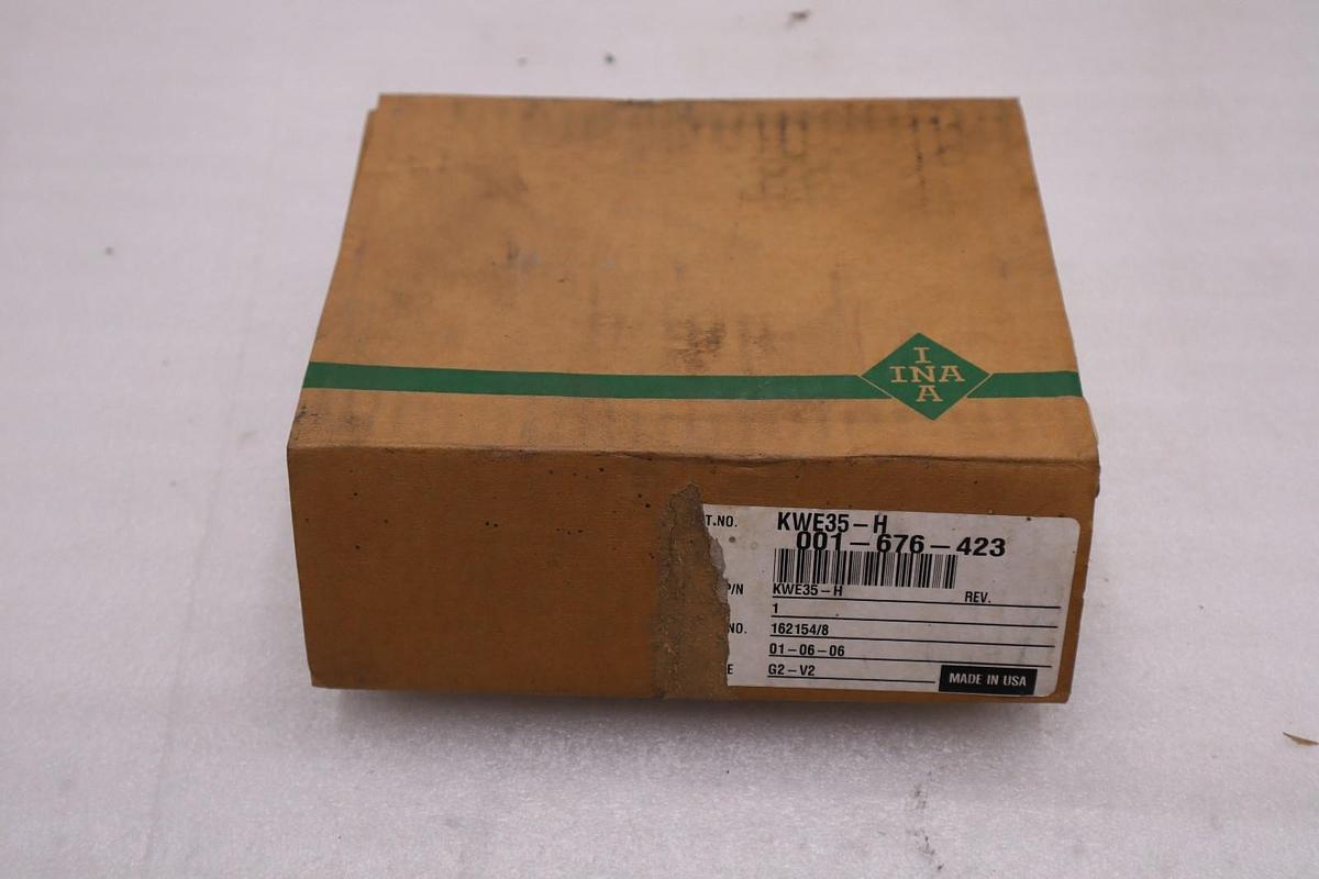 INA KWE35-H RECIRCULATING BALL BEARING CARRIAGE - NEW IN BOX - STOCK GF1179