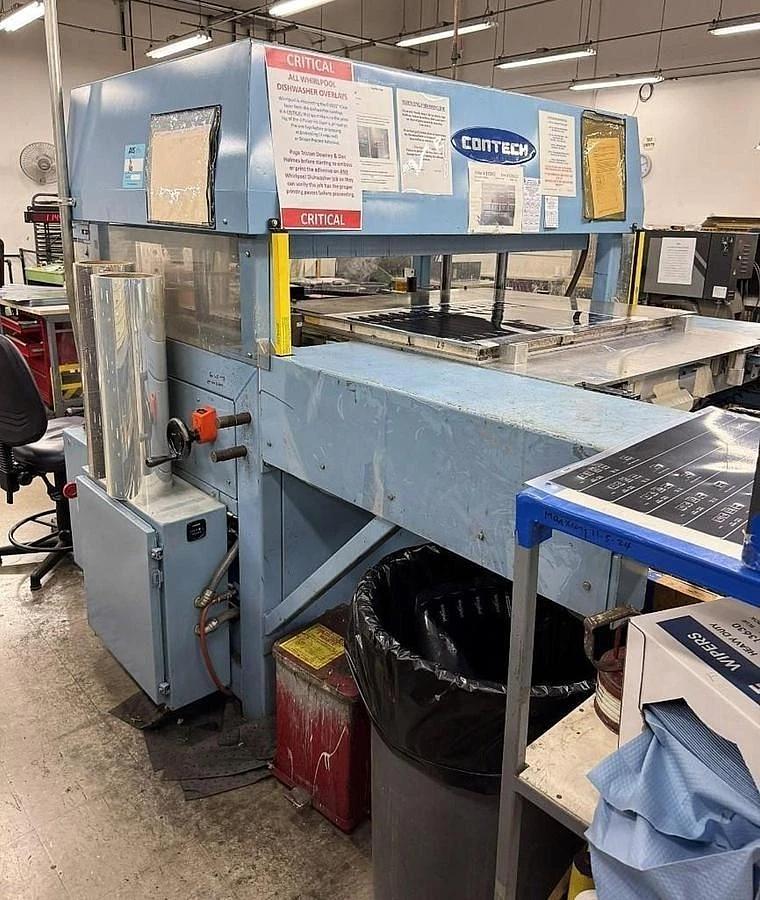 Used CONTECH ULTRA PRESS MODEL UP-2842 HOT PRESS