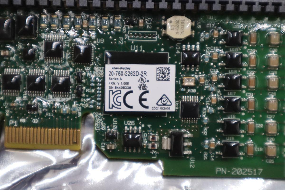 Used Allen Bradley 20-750-2262D-2R PowerFlex 750 115V I/O Module - STOCK GF-56A