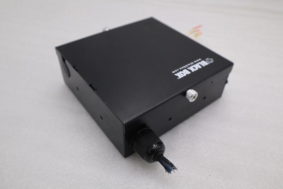 Used Black Box JPM398A JPM39 Series DIN Rail Mini Fiber Enclosure STOCK K-1120-A