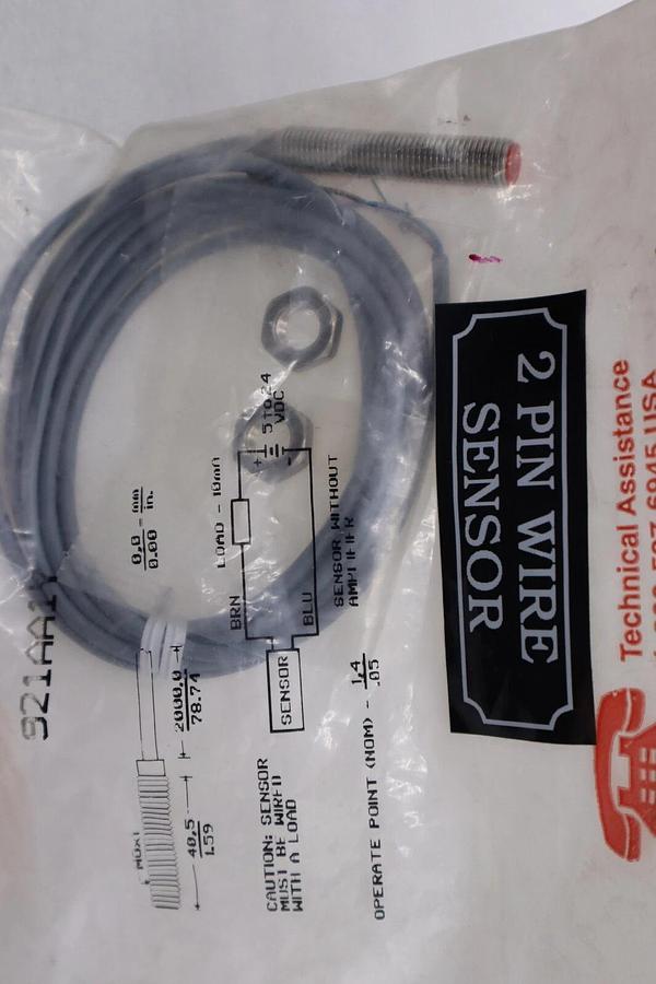 New OPEN BOX Honeywell 921AA1Y Proximity Sensor STOK L-209-C