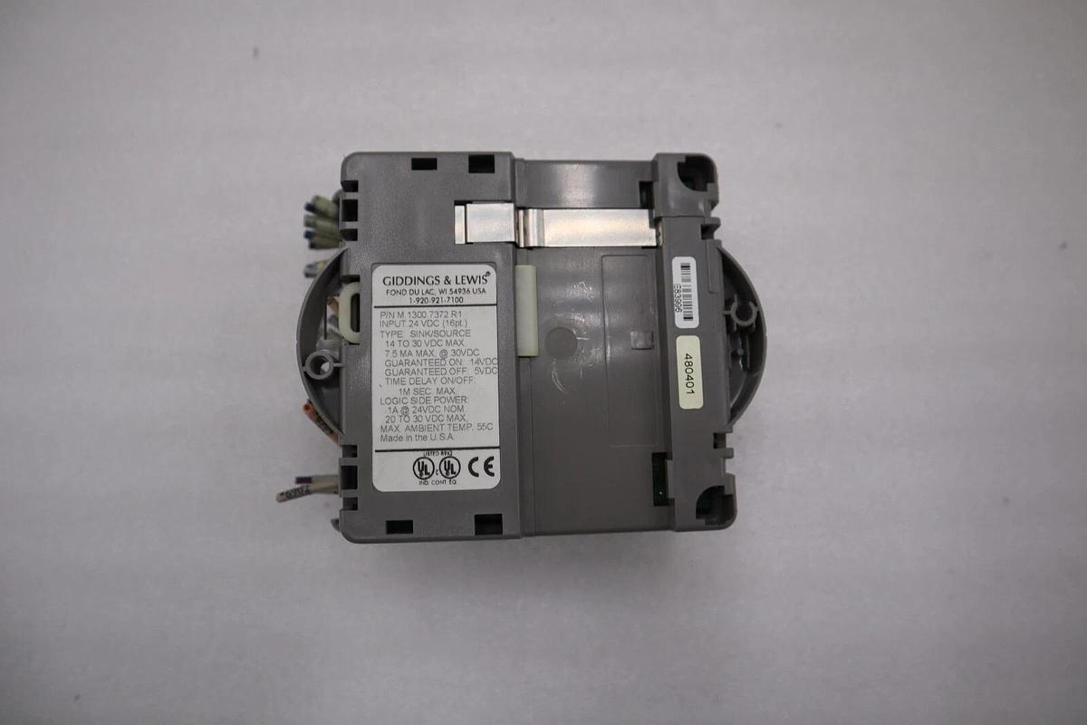 Used Giddings & Lewis M.1300.7372 R1 Input Module 24VDC SINK/SOURCE STOCK 5167A