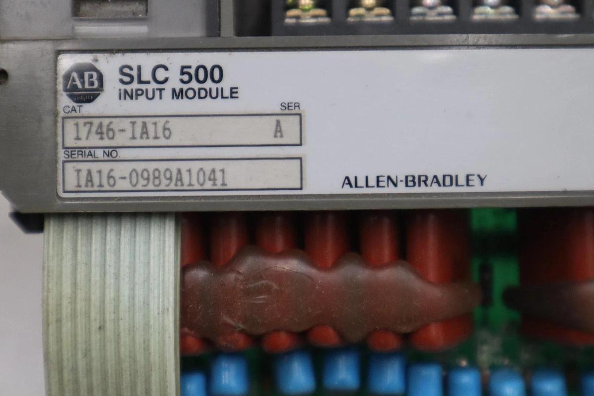 Used LOT OF 4 AB Allen Bradley 1746-IA16 Series A SLC 500 Input Module STK 5347A 646413000000