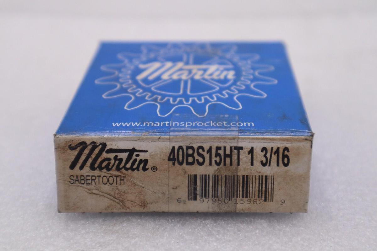 Used Martin 40BS15HT-1-3/16 Sprocket 15T; Hardened; 1-3/16" STOCK B-545