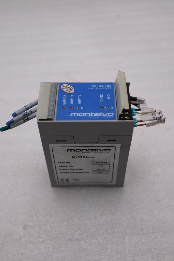 Used MONTALVO M3224-CE / M3224CE LOAD CELL AMPLIFIER STOCK H1816