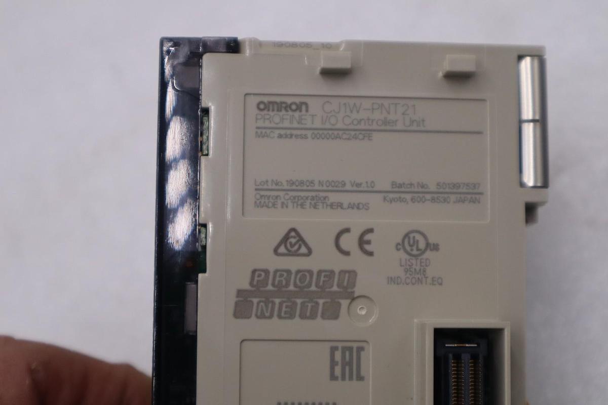 Used OMRON CJ1W-PNT21 / CJ1WPNT21 (USED) STOCK 5896A