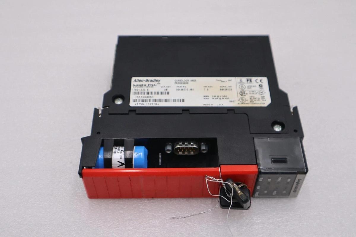 Used Allen Bradley 1756-L62S Series B GuardLogix Logix5562S Memory Processor #854C