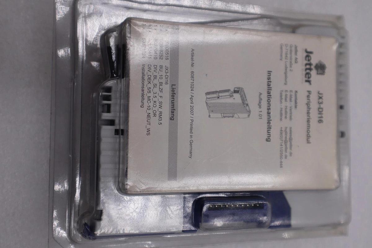 Jetter JX3-DI16 10000516 Expansion Module NEW UNIT STOCK H186A