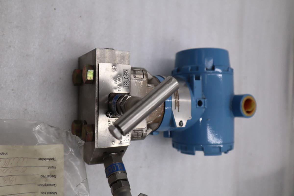 Used ROSEMOUNT PRESSURE TRANSMITTER 3051CG4A02A1AS5M5 300PSI 0-300 - STOCK 3119CC