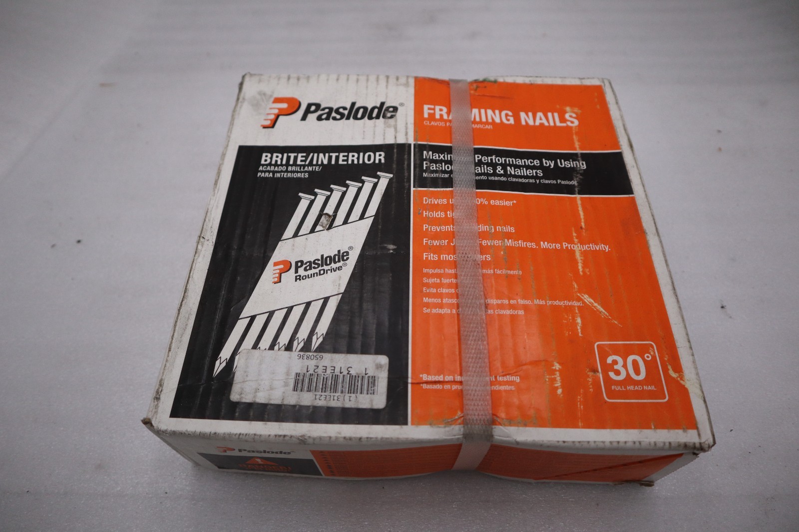 NEW Paslode Framing Nails Brite Interior 3" x .120" 2500 Qty  STK K-3962CC