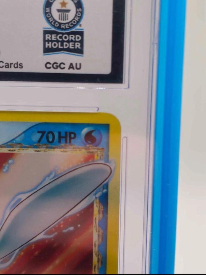 Used Mew [Gold Star] Pokemon 2006 EX Dragon Frontiers 101/101 Holo World Record CGC