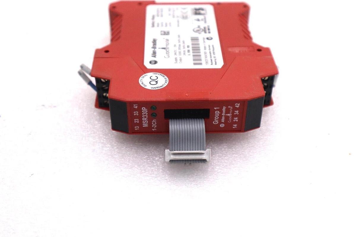 Used ALLEN BRADLEY 440R-W23221 /A SAFTEY RELAY GUARD MASTER MSR330PGR1 #K-1612