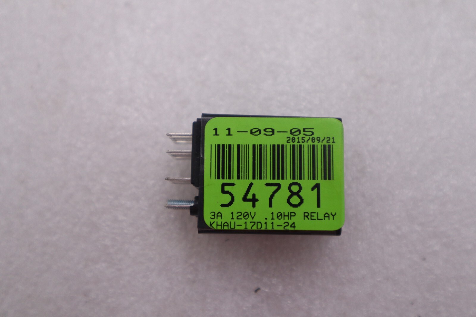 Used NEW OPEN BOX TYCO ELECTRONICS KHAU-17D11-24 24VDC STOCK L-278-A