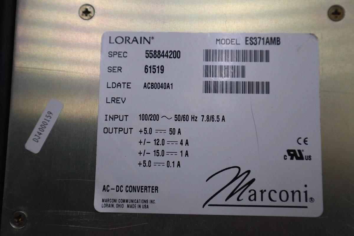 ABB Reliance Electric 57C493 Automax 376W Power Supply *NEW* STOCK G328