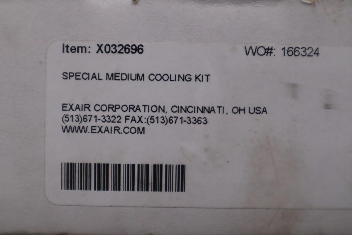 Used NEW OPEN BOX Exair Vortex Special Cooling Kit X032696 STK 1505A