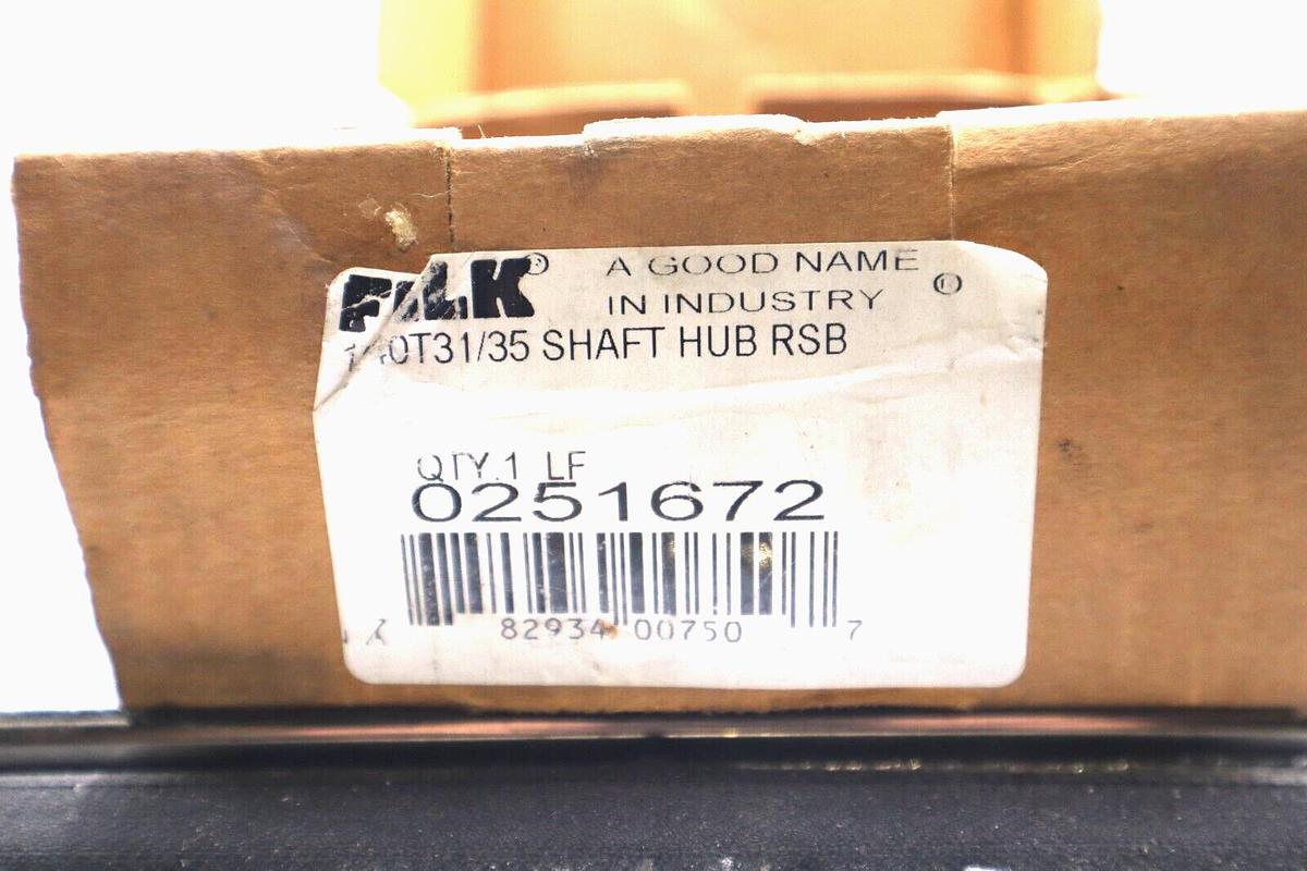 NEW FALK 0251672 1040T31/35 SHAFT HUB RSB #L-655