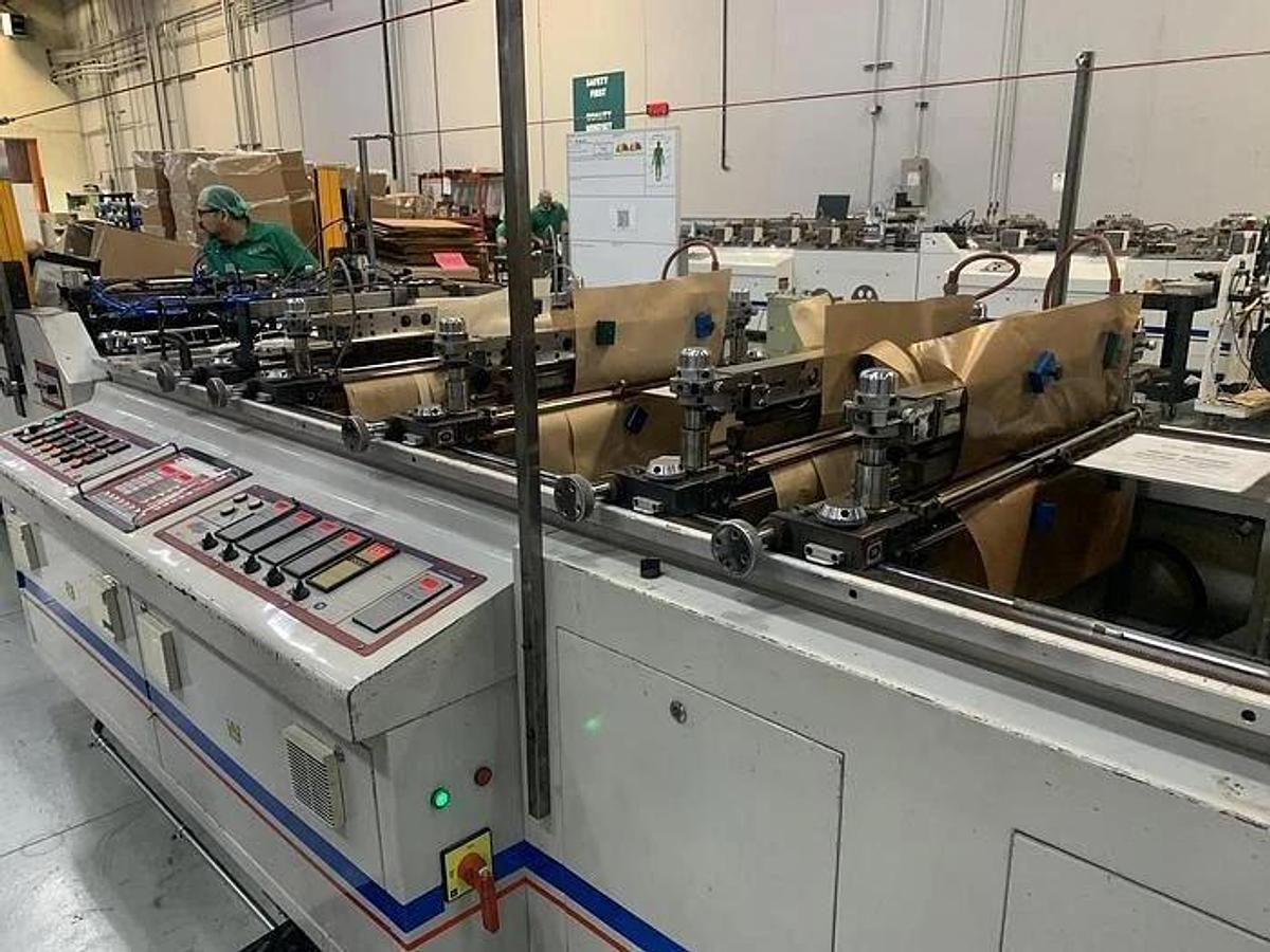 Used 48" WIDE (1200MM) MAMATA VEGA 610 POUCH MACHINE MANUFACTURED 2008