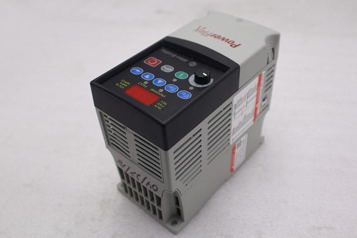 Used ALLEN BRADLEY 22A-D1P4N104 SER. A ADJUSTABLE FREQUENCY AC DRIVE  STOCK B-1297