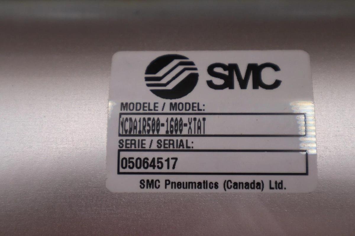 SMC NCDA1R500-1600-XTAT CYLINDER S/N 05064517 #1406-A